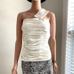 FAISCA sz M form fitting blouse